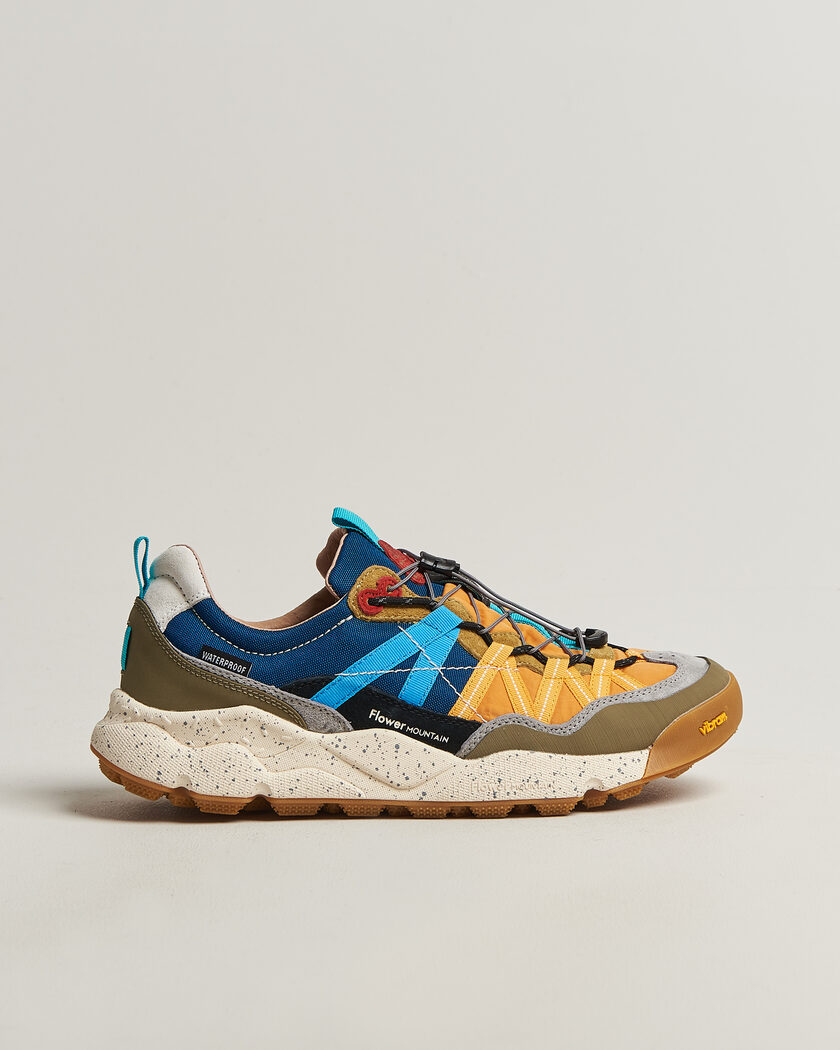 Flower Mountain Iwano 2 Suede/Nylon Trail Sneaker Multi – Mehrfarbig