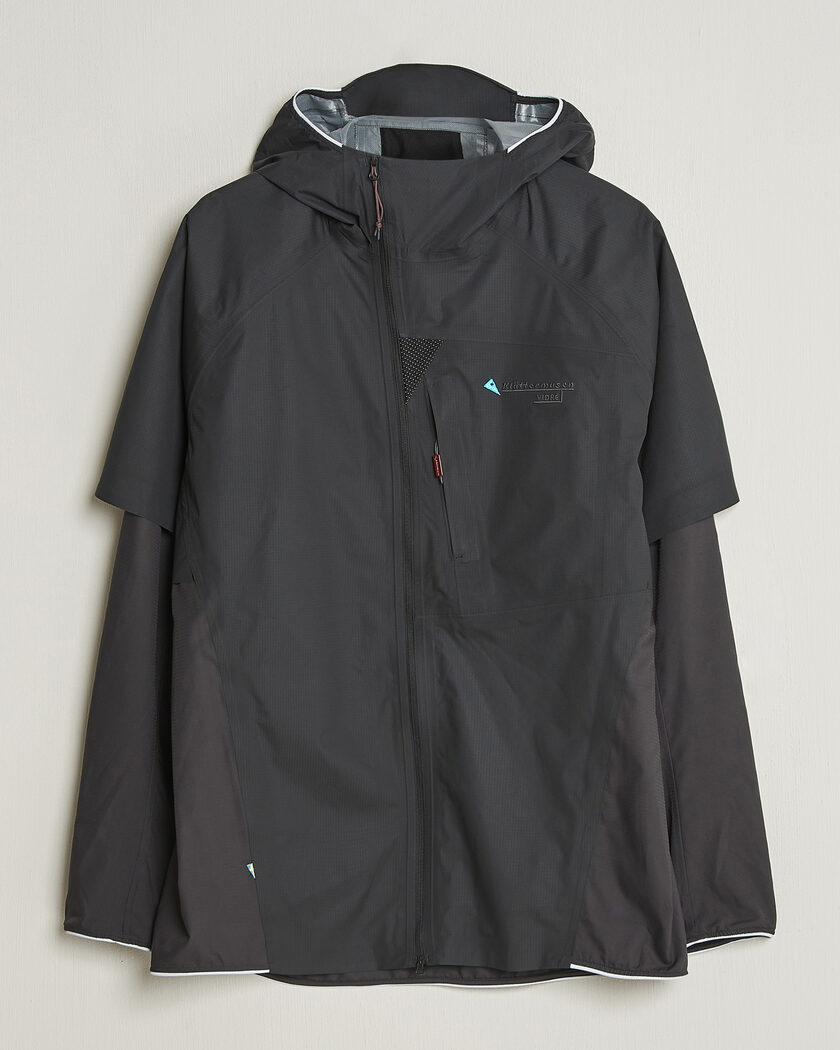 Klättermusen Vidre Hood Jacket Black – Schwarz