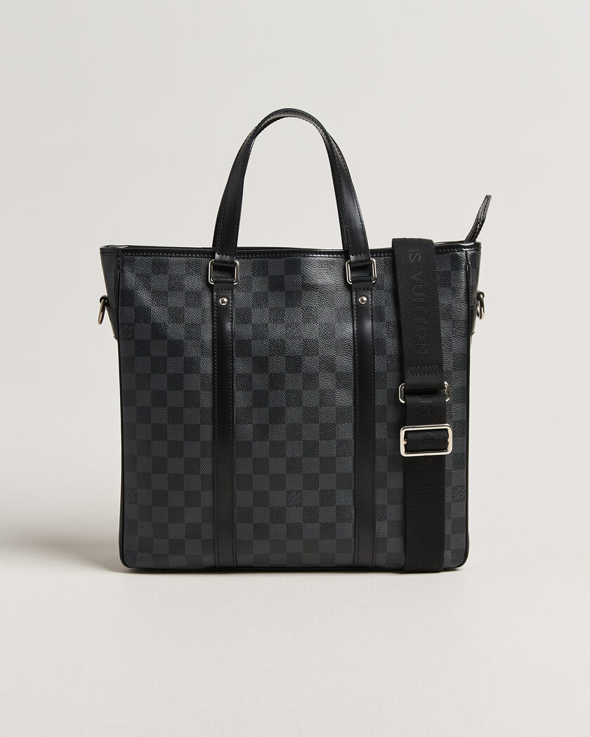 Louis Vuitton Pre-Owned Tadao Tote bag PM Damier Graphite – Grau