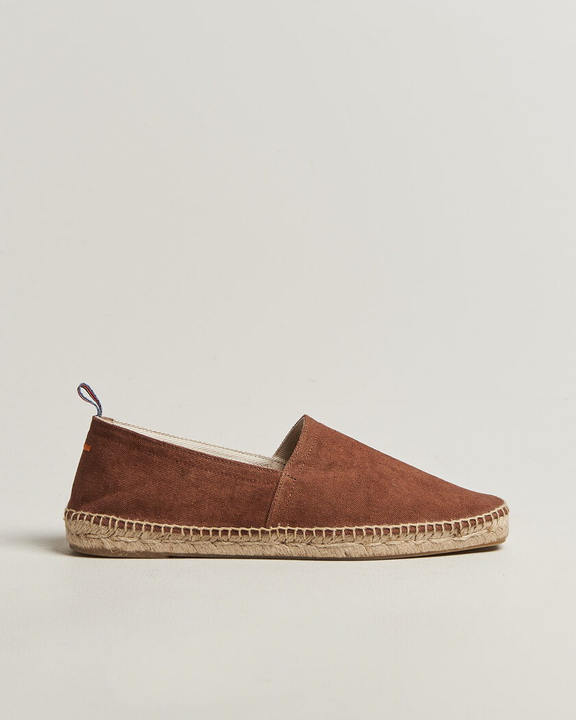 Castañer Pablo Washed Canvas Espadrilles Pecan – Braun