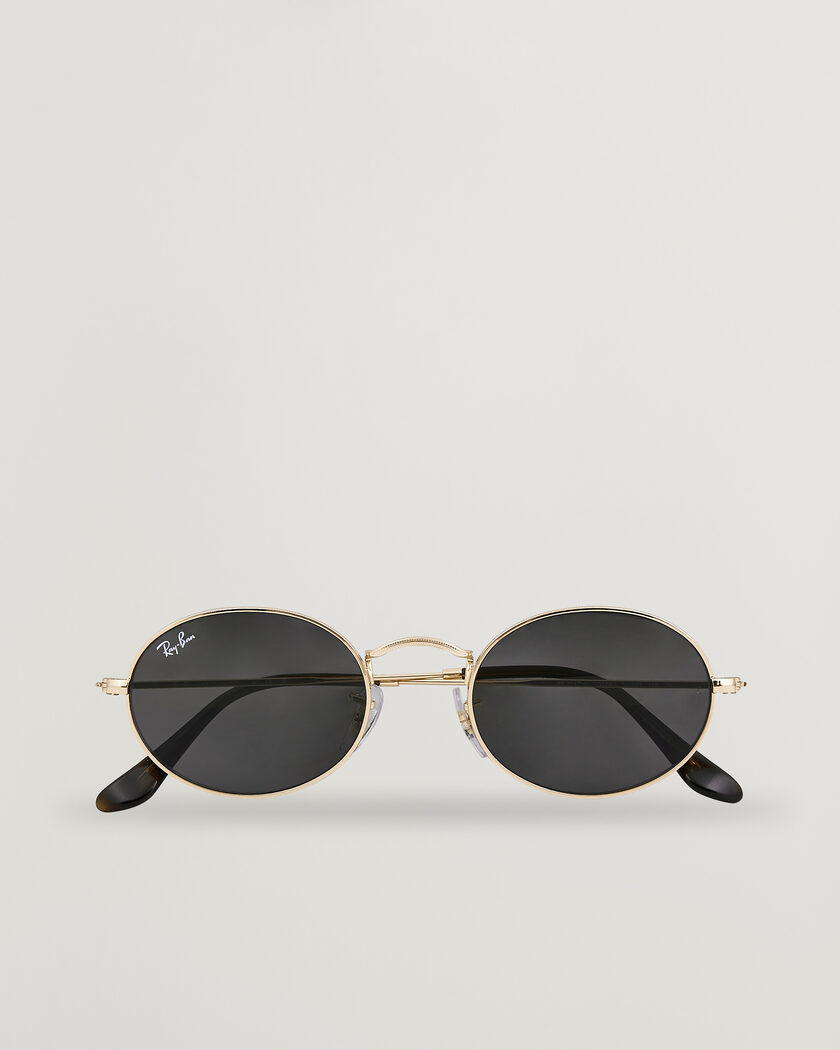 Ray-Ban Oval Sunglasses Arista – Gold