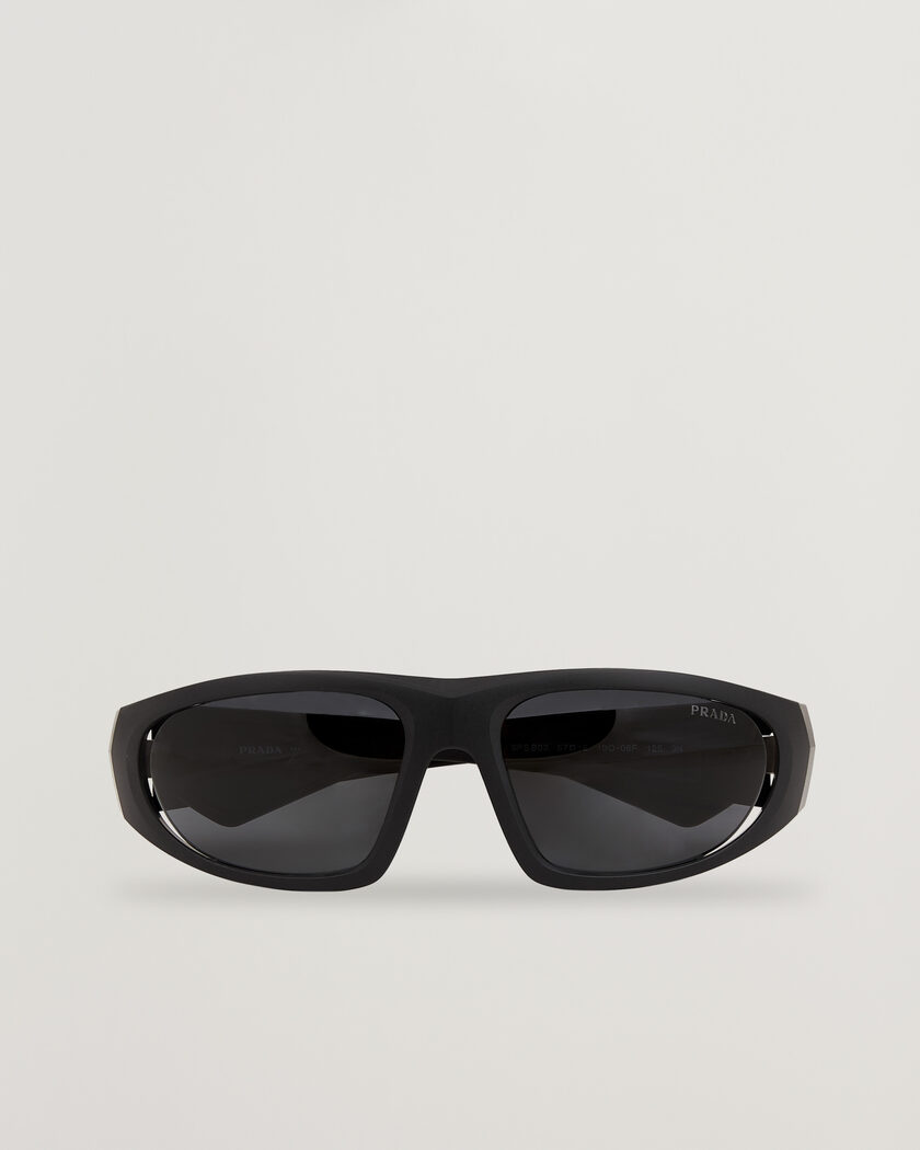 Prada Linea Rossa 0PS B03S Sunglasses Matte Black – Schwarz