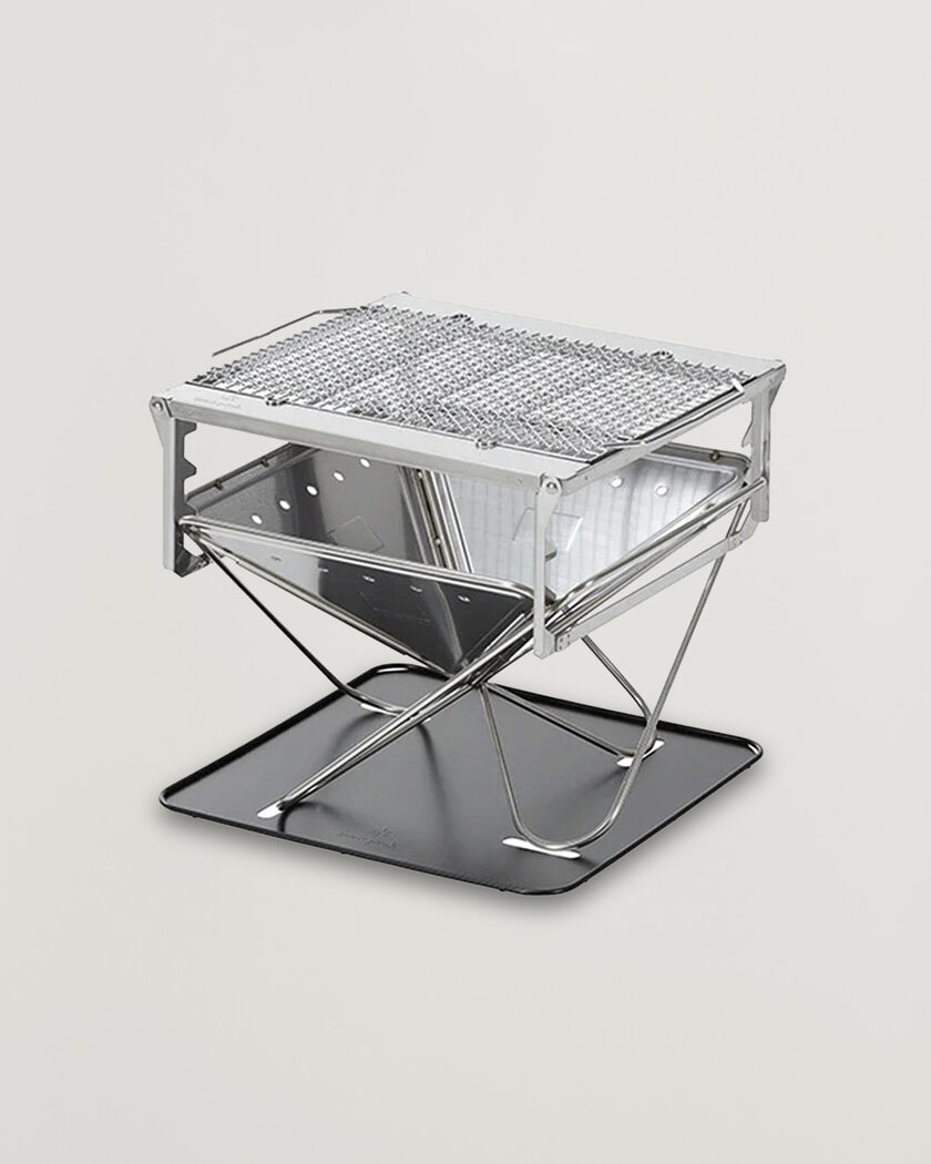 Snow Peak Takibi Fire & Grill Stainless Steel – Silber