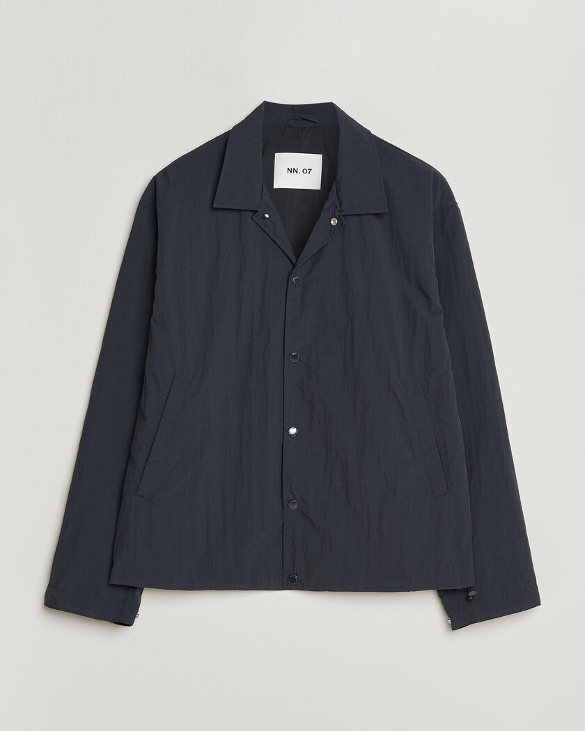NN07 Frenton Coach Jacket Deep Navy – Blau