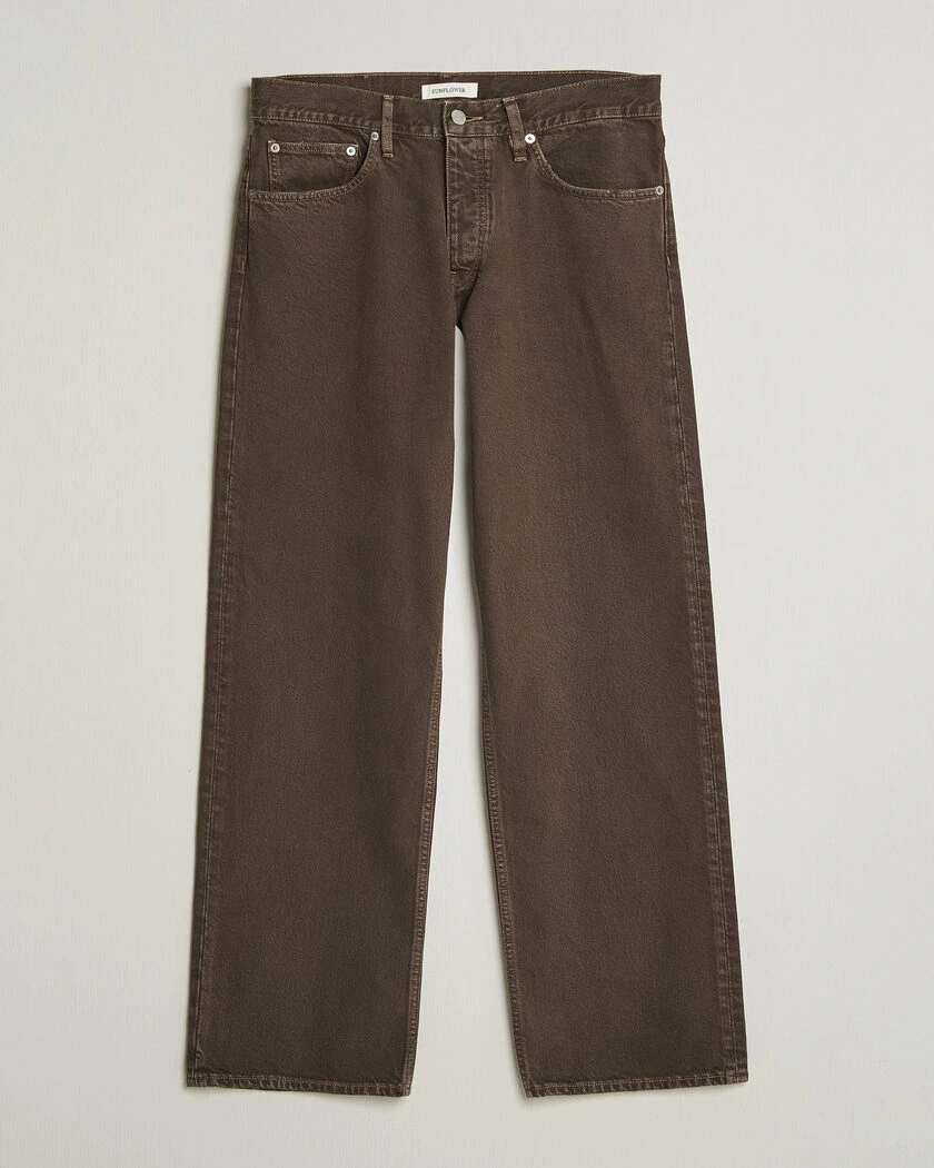 Sunflower Loose Jeans Vintage Brown – Braun