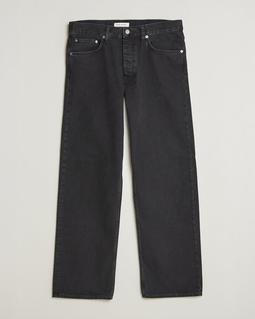 Sunflower Loose Jeans Washed Black – Schwarz