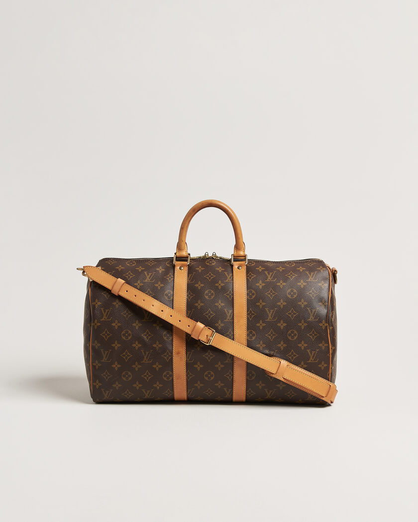 Louis Vuitton Pre-Owned Keepall Bandouliére 45 Monogram – Braun