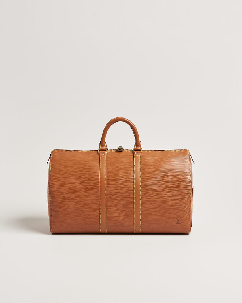 Louis Vuitton Pre-Owned Keepall Epi Leather 45 Brown – Braun
