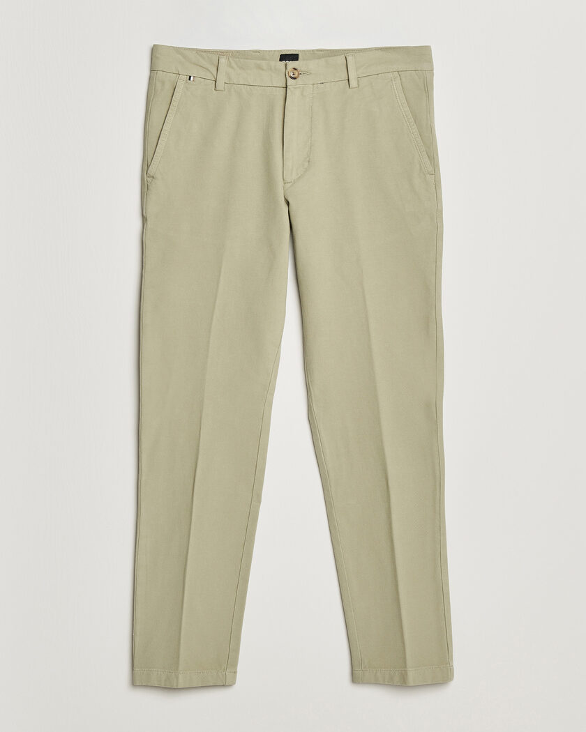 BOSS BLACK Kaiton Structured Chinos Sage – Grün