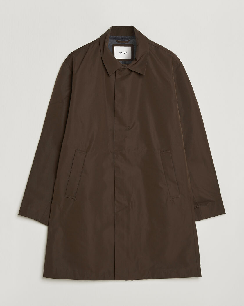 NN07 Steve Technical Coat Demitasse Brown – Braun