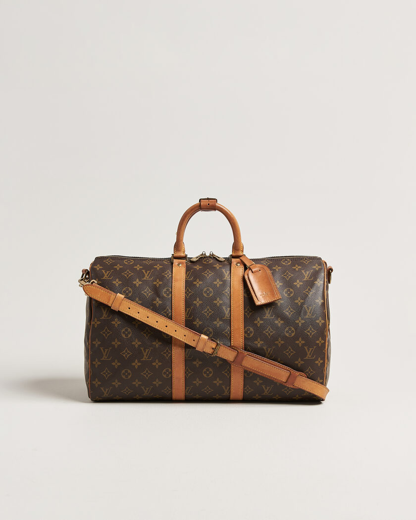 Louis Vuitton Pre-Owned Keepall 45 Bandouliére Monogram – Braun