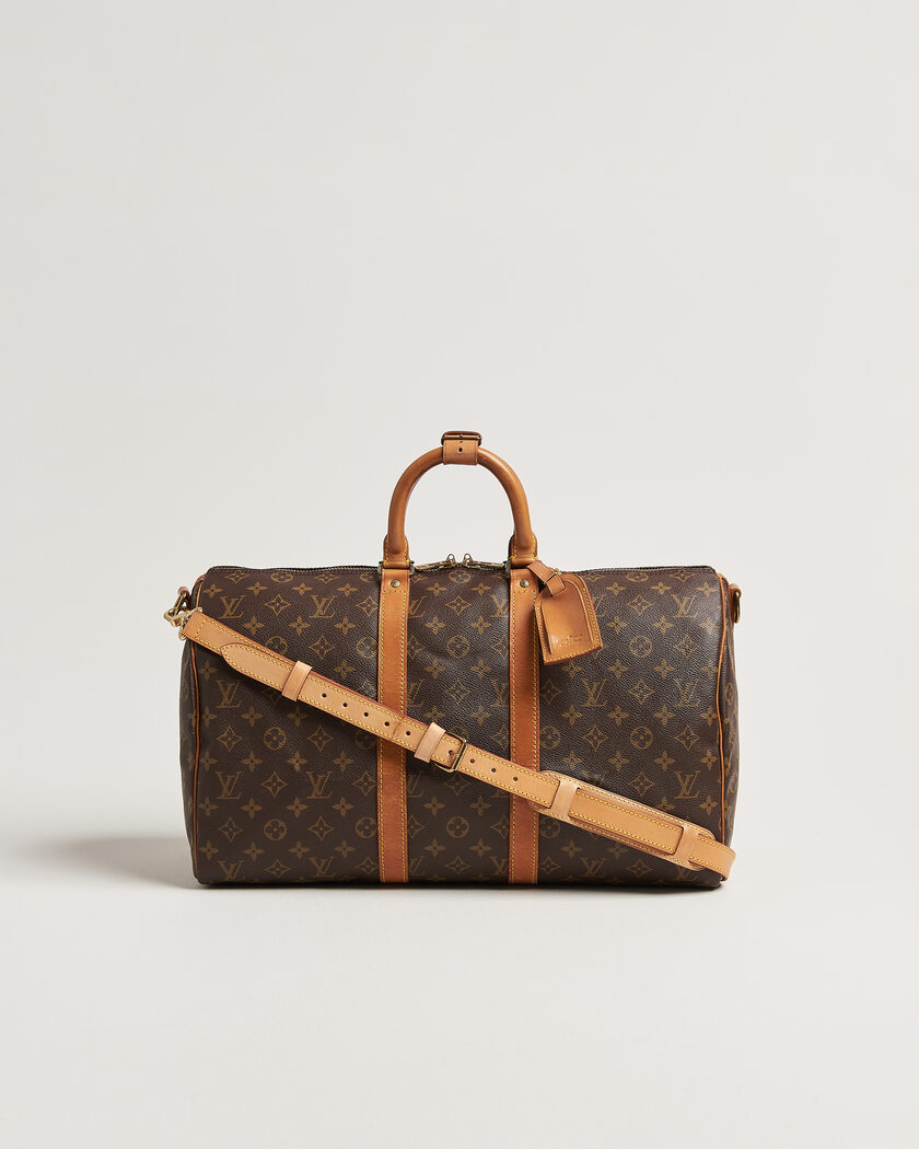 Louis Vuitton Pre-Owned Keepall 45 Bandouliére Monogram – Braun