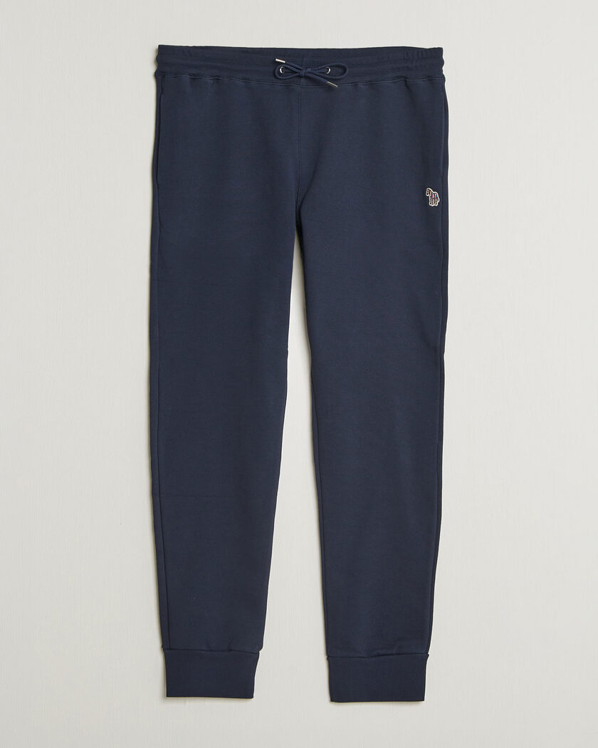 PS Paul Smith Zebra Organic Cotton Sweatpants Navy – Blau