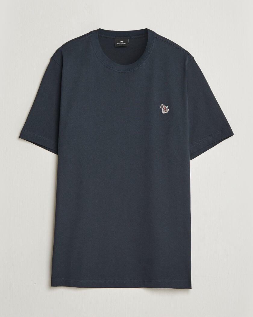 PS Paul Smith Organic Cotton Zebra T-Shirt Navy – Blau