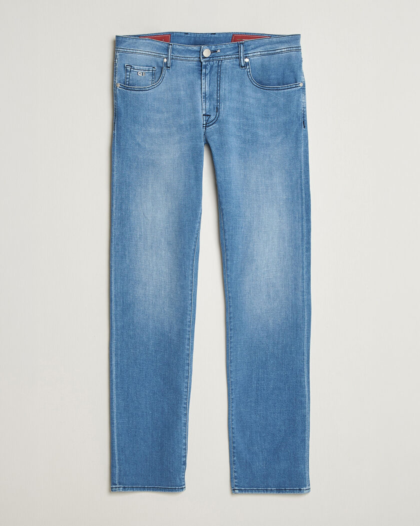 Tramarossa Michelangelo Stretch Relax Jeans Light Blue – Blau