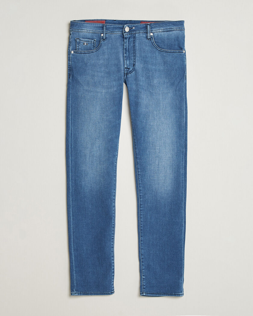 Tramarossa Michelangelo Stretch Relax Jeans Mid Blue – Blau
