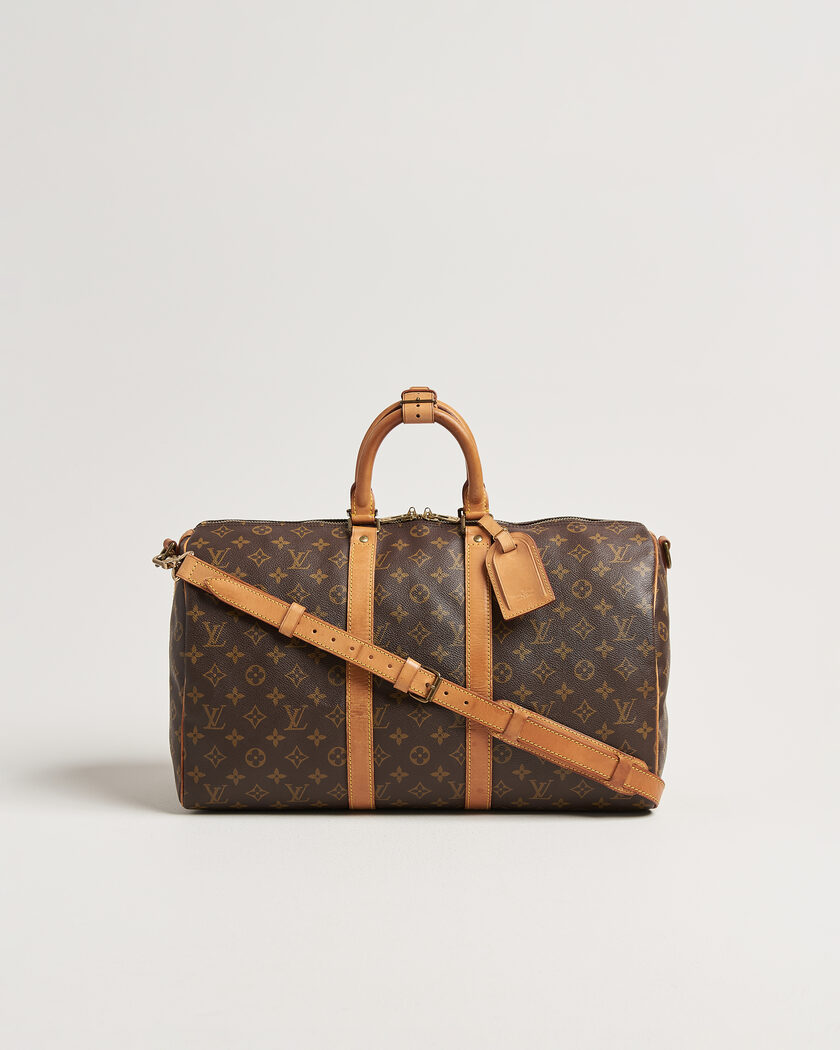 Louis Vuitton Pre-Owned Keepall 45 Bandouliére Monogram – Braun