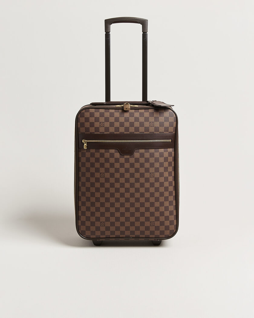 Louis Vuitton Pre-Owned Pegase 45 Trolley Case Damier Ebene – Braun