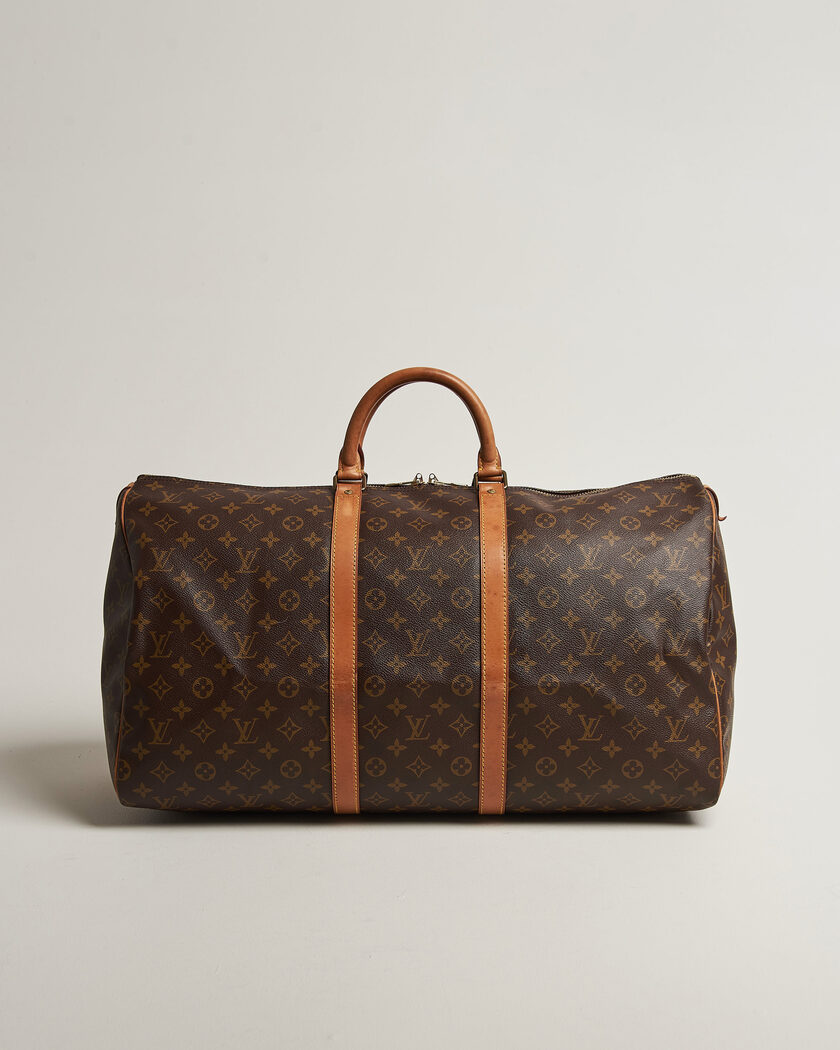 Louis Vuitton Pre-Owned Keepall 55 Monogram – Braun