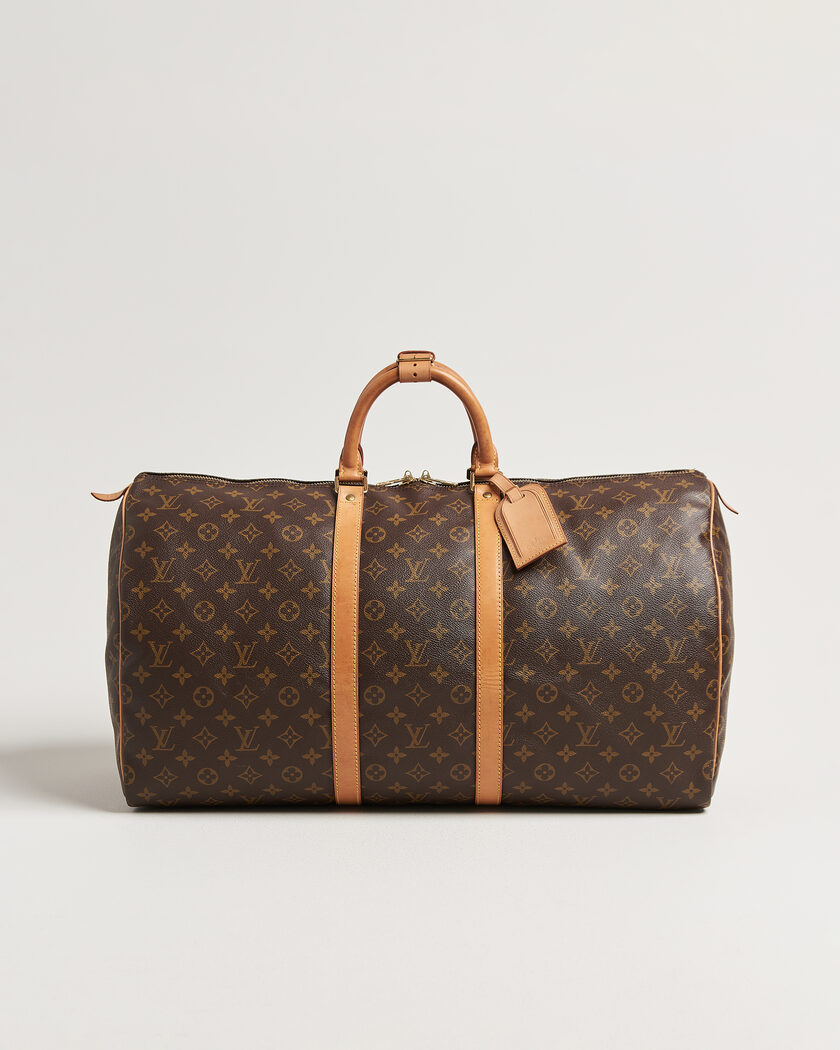 Louis Vuitton Pre-Owned Keepall 55 Monogram – Braun