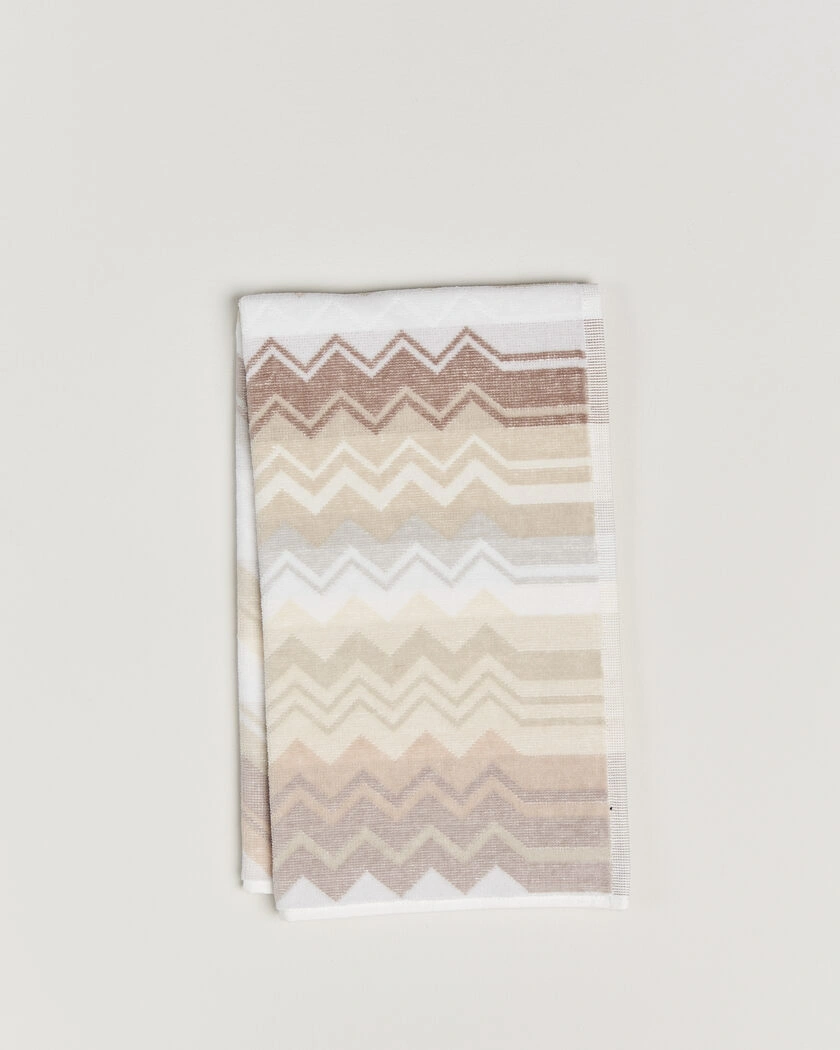 Missoni Home Giacomo Hand Towel 70x40cm Beige – Mehrfarbig