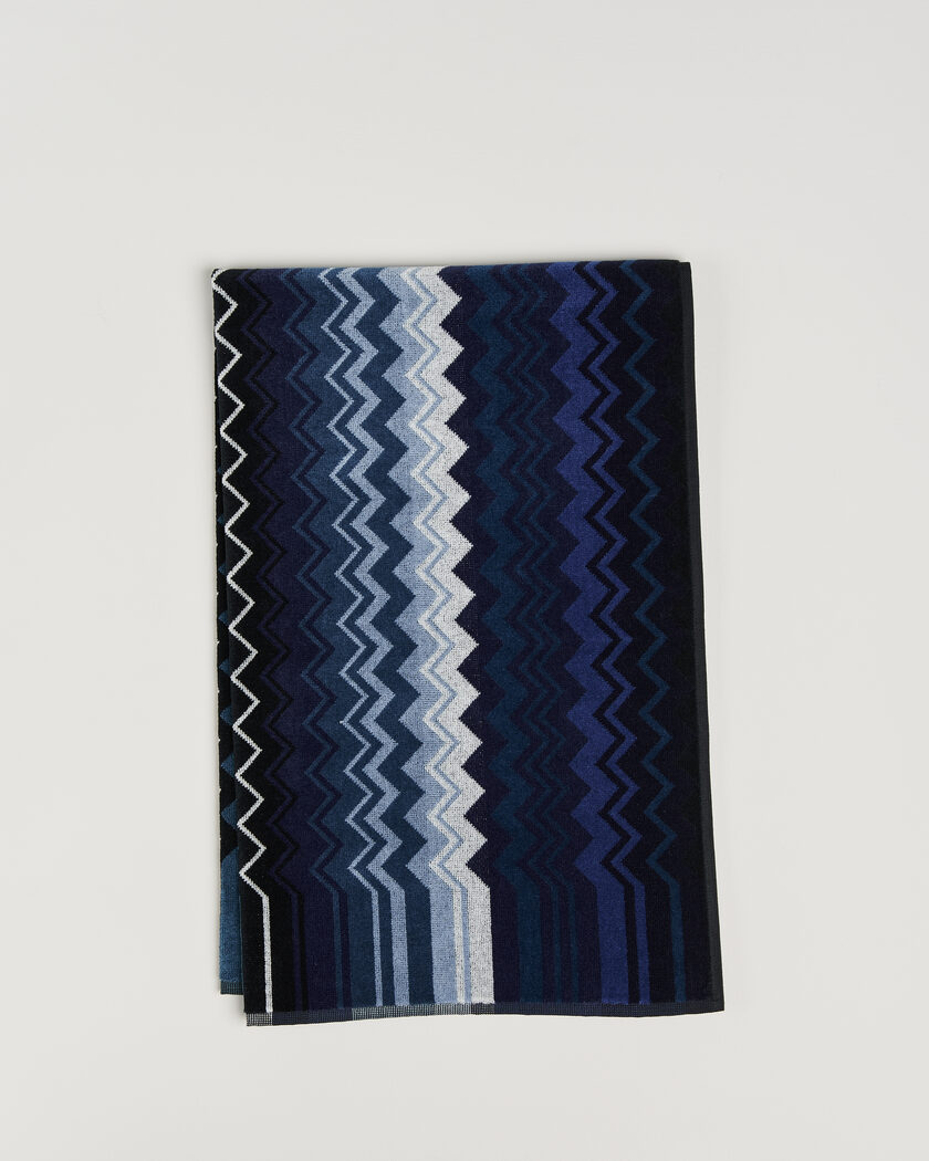 Missoni Home Giacomo Bath Towel 70x115cm Multi Blue – Blau