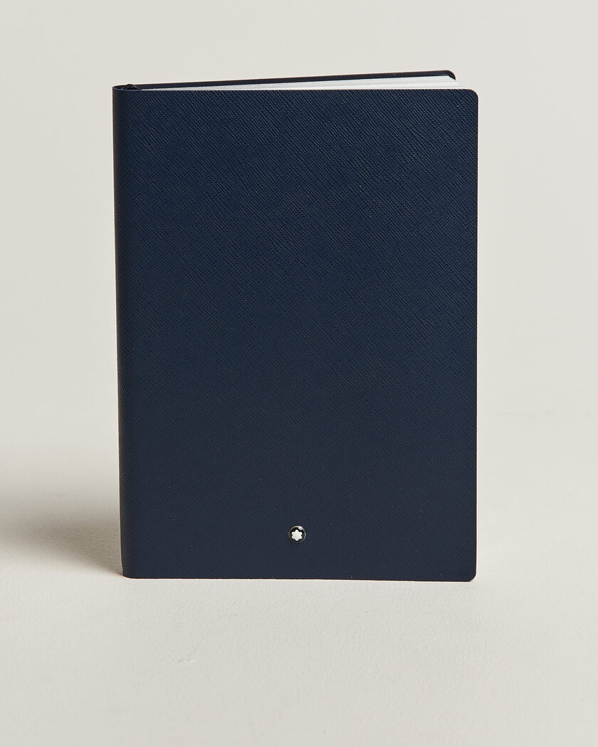 Montblanc Notebook Medium, Saffiano Leather Ink Blue – Blau