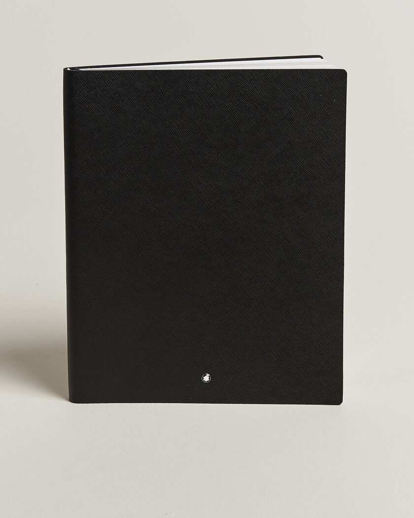 Montblanc Notebook Large, Saffiano Leather, Lined Black – Schwarz