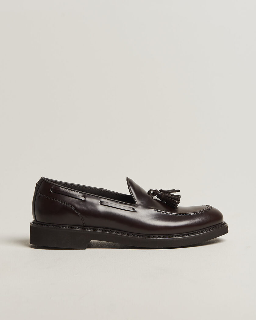 Canali Tassel Loafers Dark Brown Calf – Braun