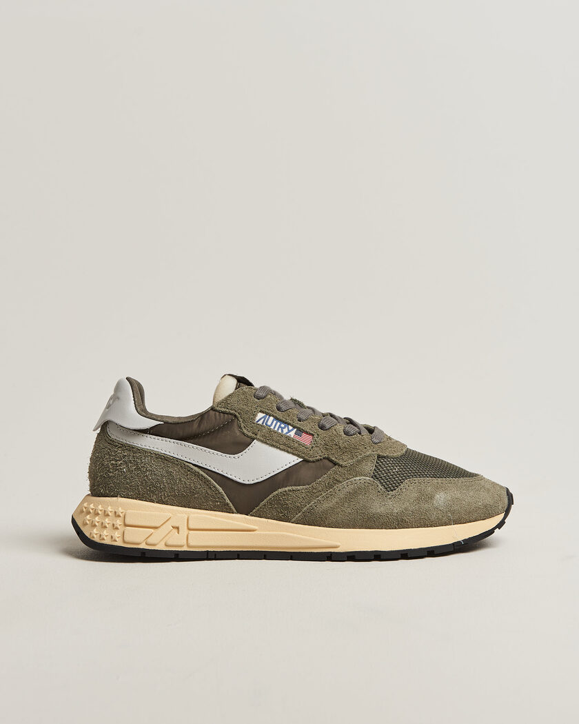 Autry Reelwind Running Sneaker Olive Night/Grey – Grün