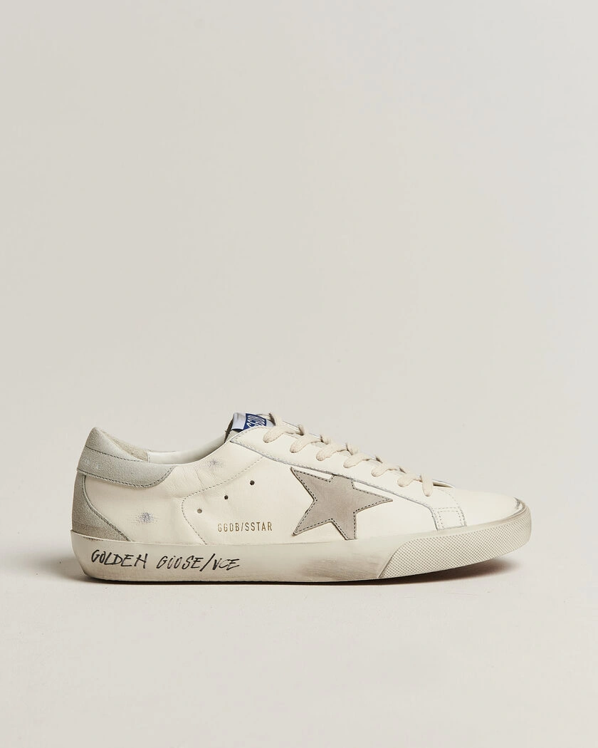 Golden Goose Super-Star Sneakers White/Grey – Weiß