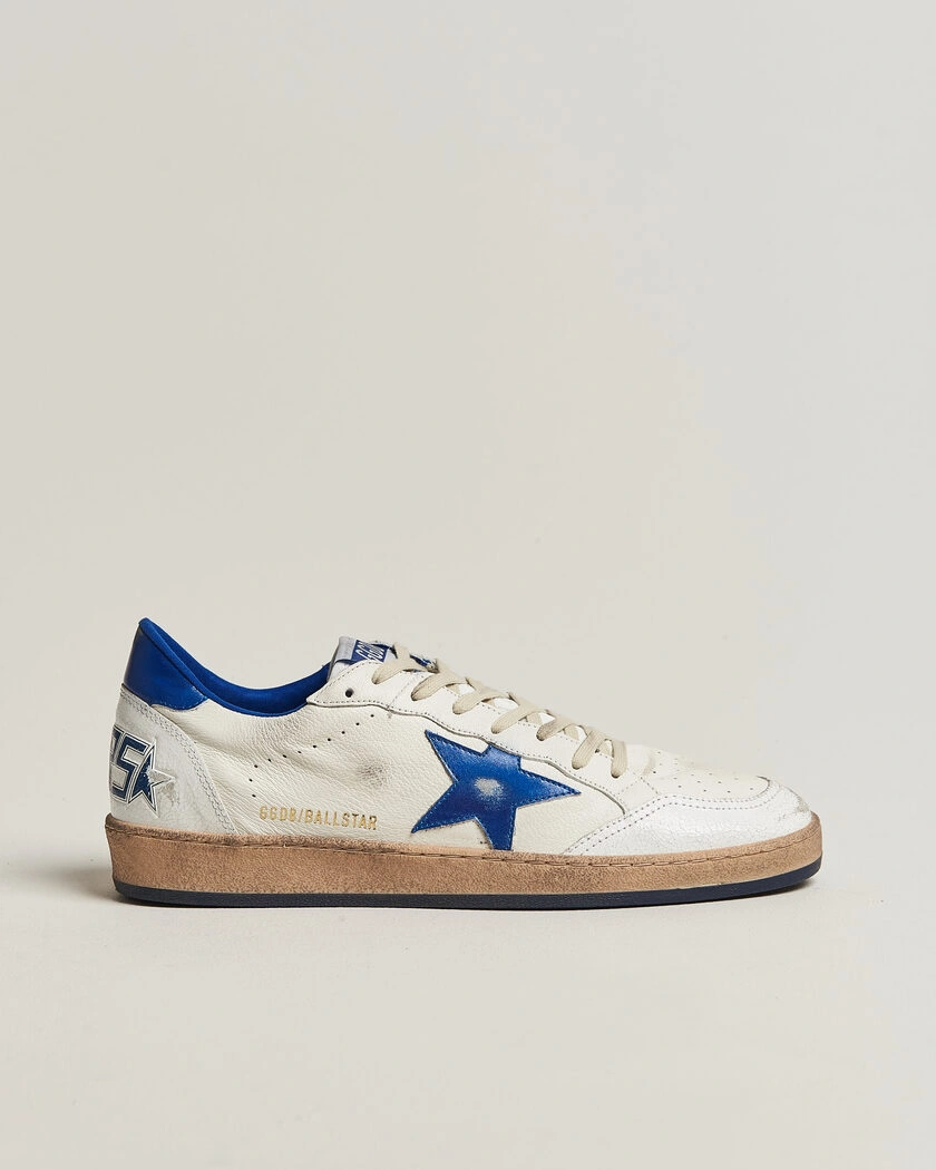 Golden Goose Ball Star Sneakers White/Blue – Weiß
