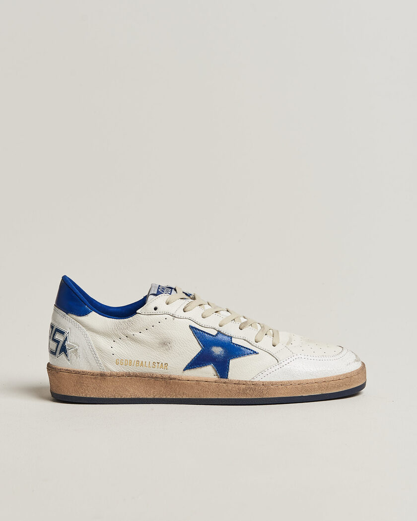 Golden Goose Ball Star Sneakers White/Blue – Weiß