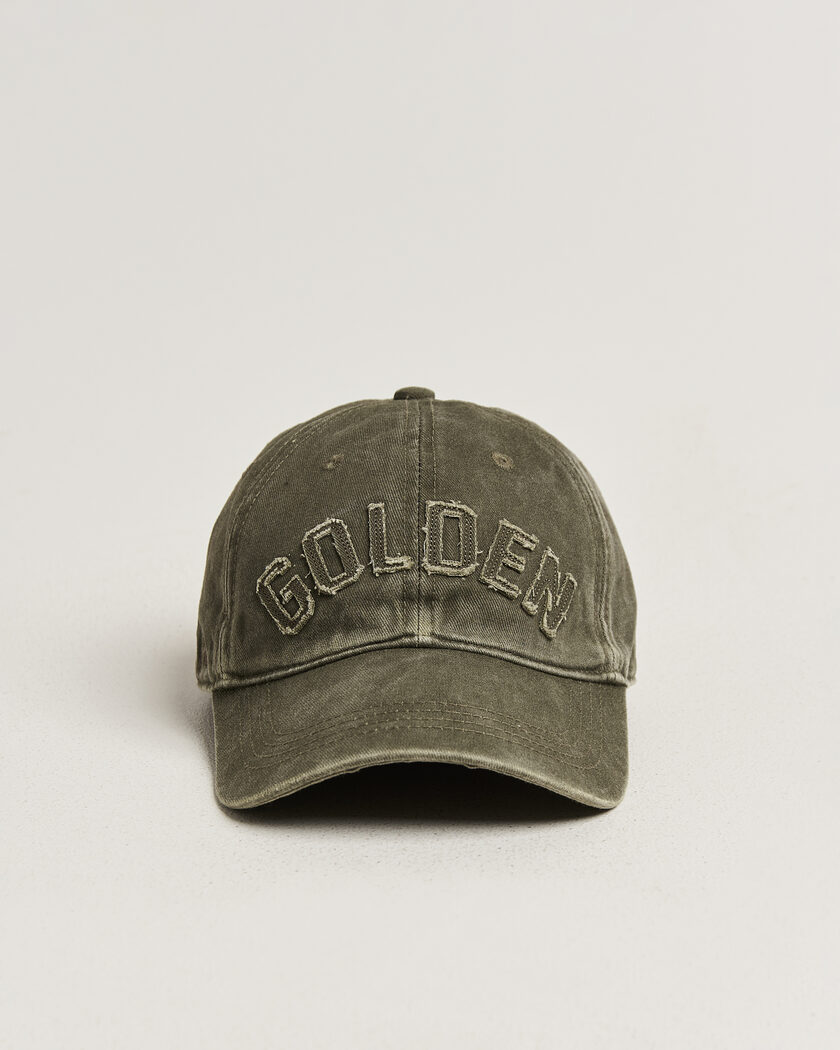 Golden Goose Journey Baseball Cap Dark Kalamata – Grün