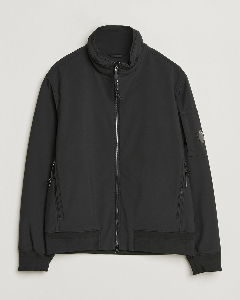 C.P. Company CP Shell Medium Bomber Jacket Black – Schwarz