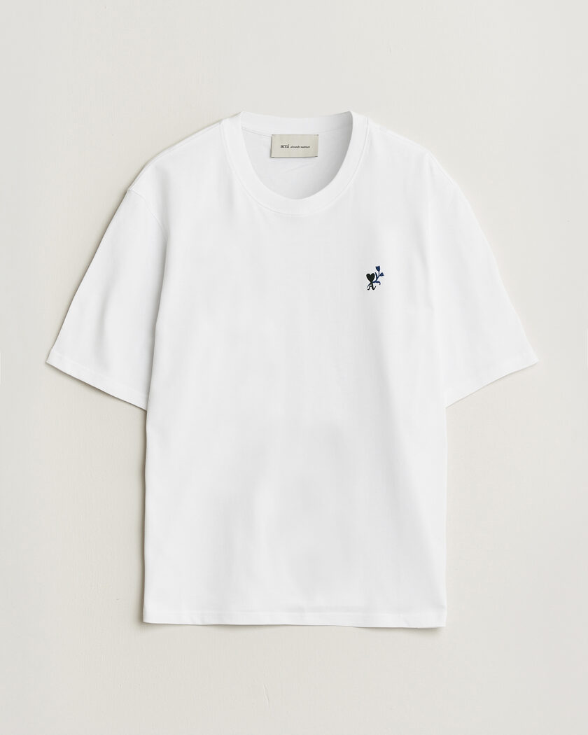 AMI Tulip Logo T-Shirt White – Weiß