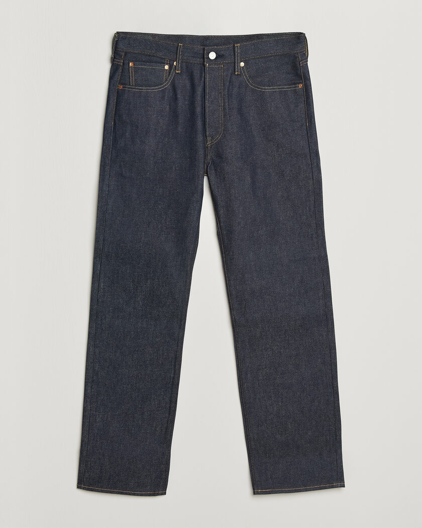 Levi's 501 Original Jeans Hudson Selvedge Rigid – Blau