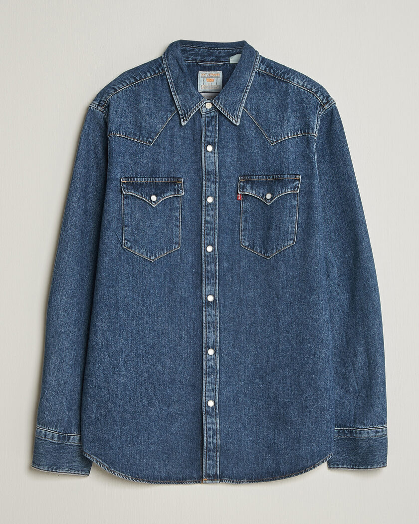 Levi's Barstow Western Standard Shirt Soulcell Western – Blau