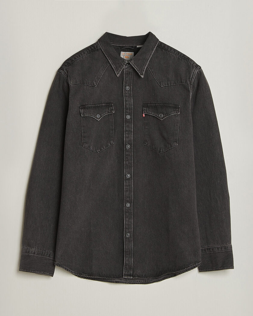 Levi's Barstow Western Standard Shirt Thermodapt Black – Schwarz