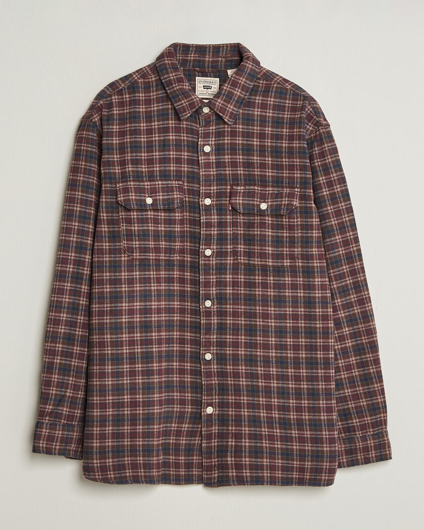Levi's Jackson Worker Shirt Vineyard Wine – Rot