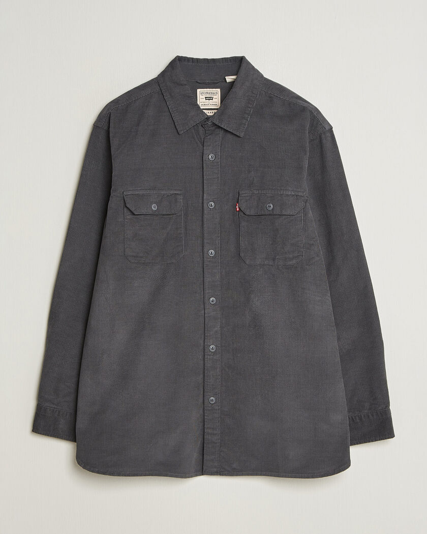 Levi's Jackson Corduroy Worker Shirt Greystroke – Grau