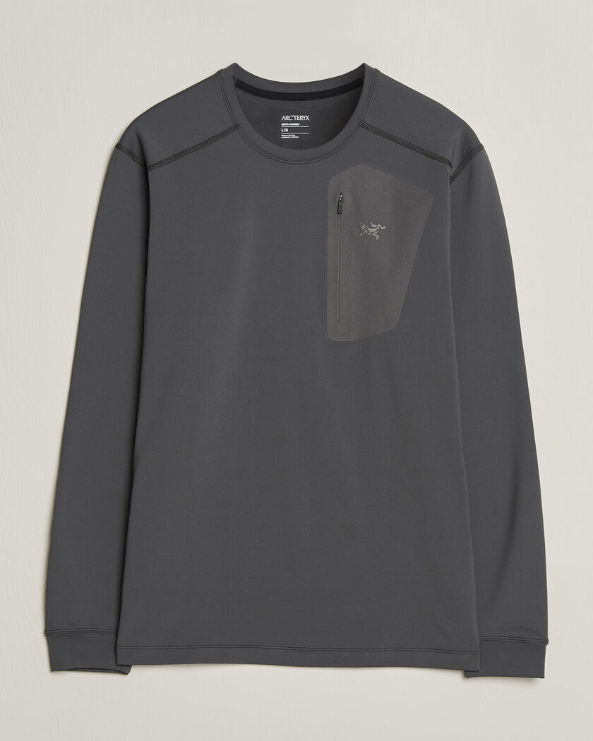 Arc'teryx Rho LT Baselayer Crew Neck Cloud – Grau