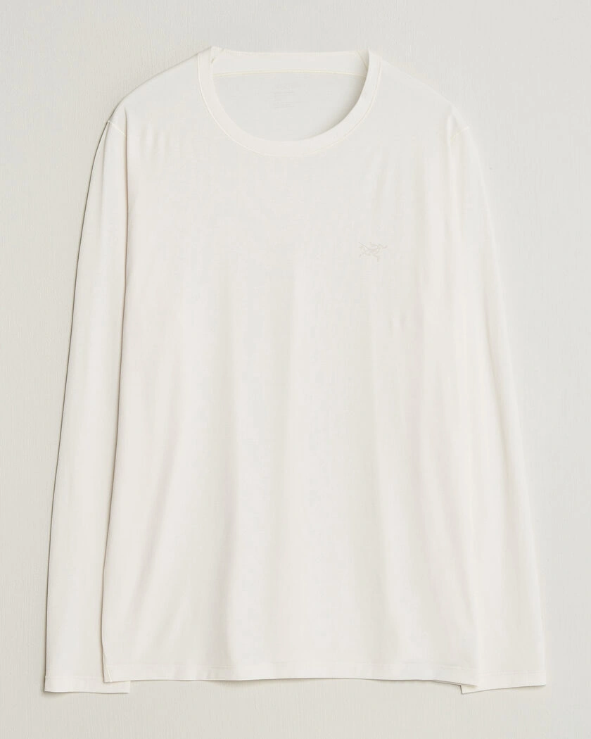 Arc'teryx Cormac Long Sleeve T-Shirt Arctic Silk – Weiß