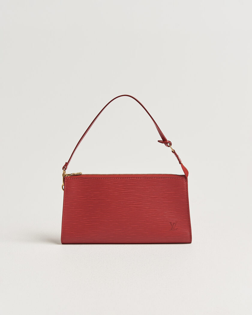 Louis Vuitton Pre-Owned Pochette Accessoires Epi Leather Red – Rot