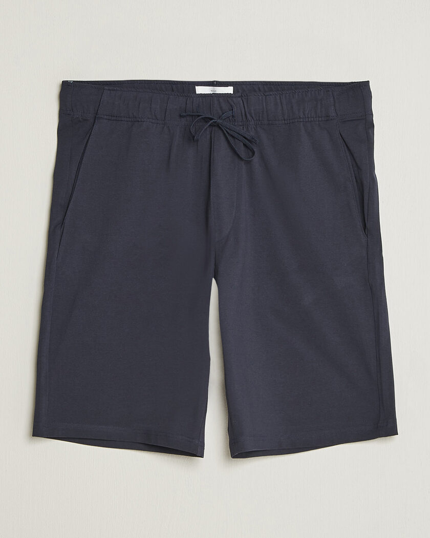 Bread & Boxers Pyjama Shorts Dark Navy – Blau