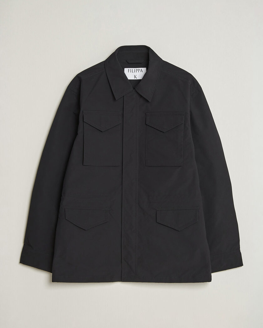 Filippa K Field Jacket Black – Schwarz