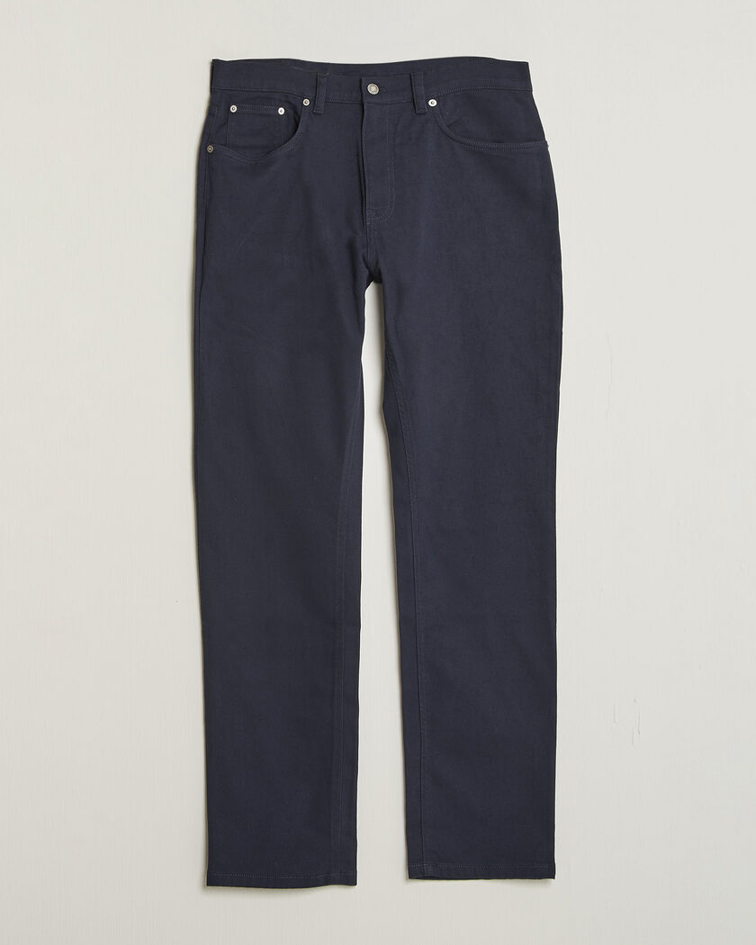 Gant Regular Fit Soft Twill 5-Pocket Pants Evening Blue – Blau