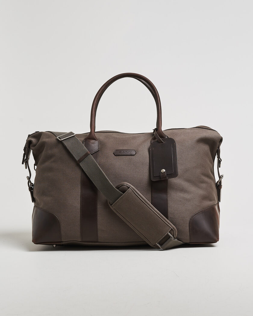 Gant Modern Premium Canvas Duffle Bag Faded Taupe – Braun