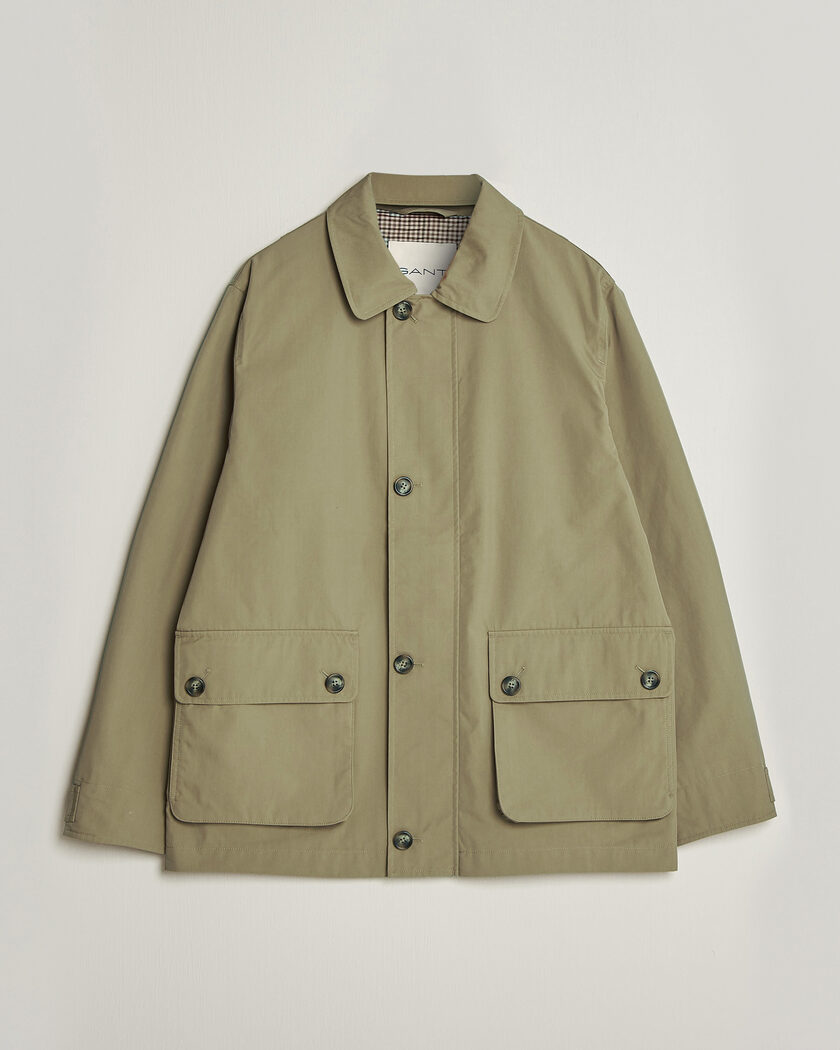 Gant Cotton Barn Jacket Light Taupe – Beige