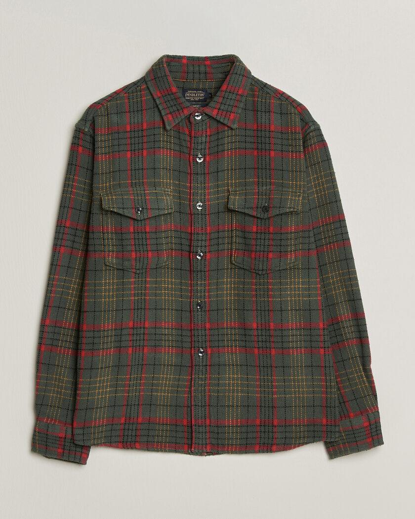 Pendleton Big Pocket Shirt Green – Mehrfarbig